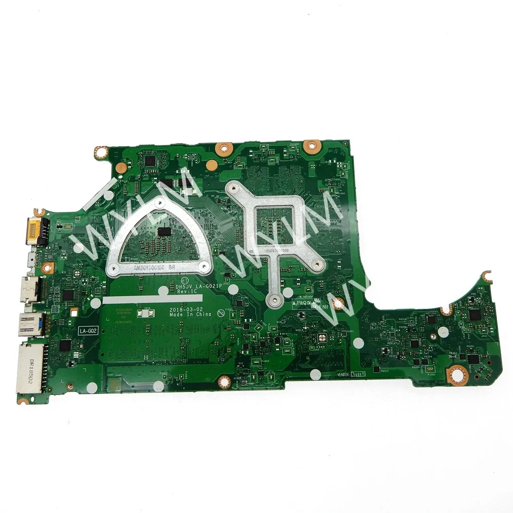 LA-G021P con R3 R5 R7-2th Gen CPU RX530 RX560 GPU placa base para ordenador portátil Acer Aspire A315-41G AN515-42 placa base para portátil