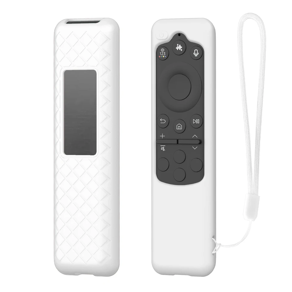 For Samsung BN59-01432A/BN59-01480L Voice Remote Silicone Case with Shock Absorption and Anti Slip Texture for Secure Handling
