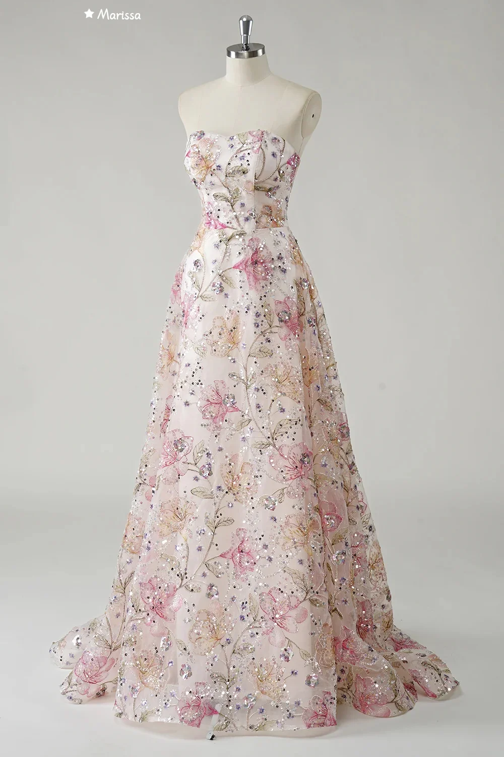 マリッサライン A 女性のイブニングドレス女性ウエディングドレス高級女性のエレガントなパーティードレスカスタムメイド光沢のあるオフショルダー 2025