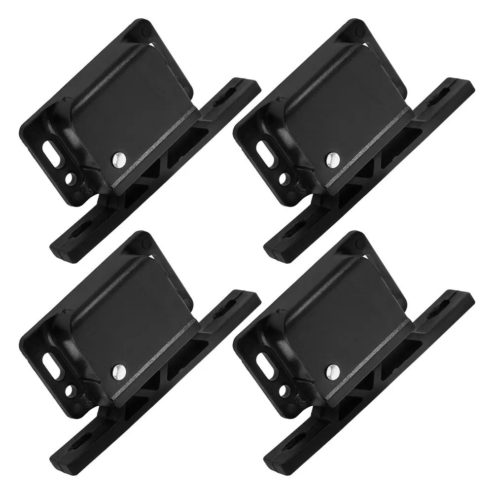 

4Sets Rv Drawer Latches Push to Close Heavy Duty Secure Easy Install Rv Door Catch Camper Cabinet Locks Drawer Latches for Rvs