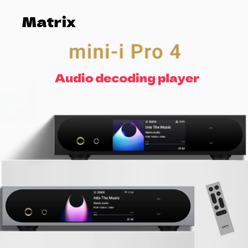 Matrix mini-i Pro 4 digital lossless player, audio decoding and headphone amplifier all-in-one device