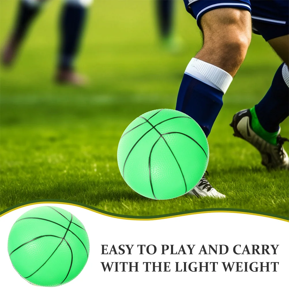 Luminous Basketball Silence Toy Basketballs for Kids Bouncy Sports Toys Toddler Shine Entertainment