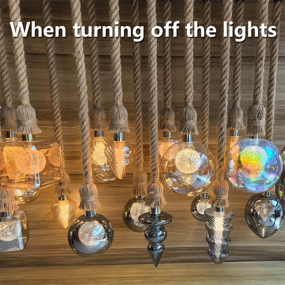 Bunte LED-Lampe E27 220 V Vintage Edison-Glühbirne Urlaub Nachtlicht Dekoration Beleuchtung für Esszimmer Bar Home Decor Beleuchtung – Detail 4