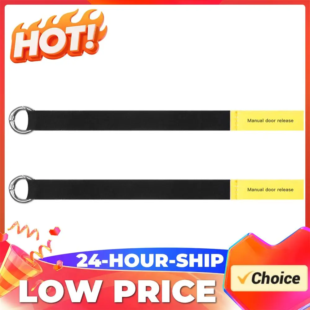 

Car Door Emergency Handle Extended Manual Door Release Back Door Release Handle Emergency Safety Pull Rope for TESLA Model Y