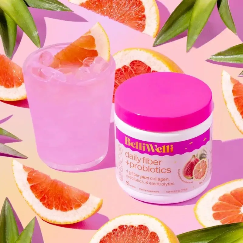 

Fiber Supplement + Probiotics - Supports Immune, Digestive and Gut Health with Added Collagen, Electrolytes and Probioticsz