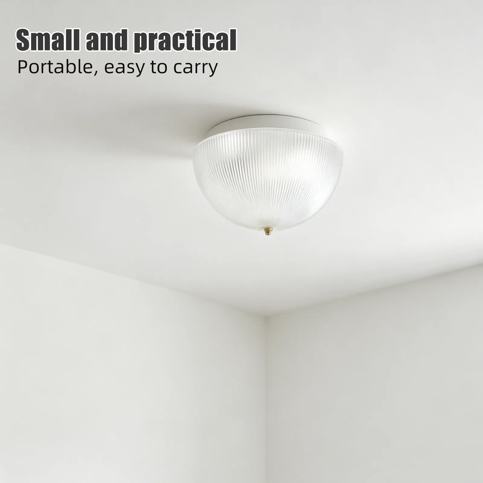 Clear Acrylic Dome Clip on Lamp Shade Exposed Bulb Cover for Office Home Indoor Ceiling Wall Table Lighting Clear Acrylic Shade