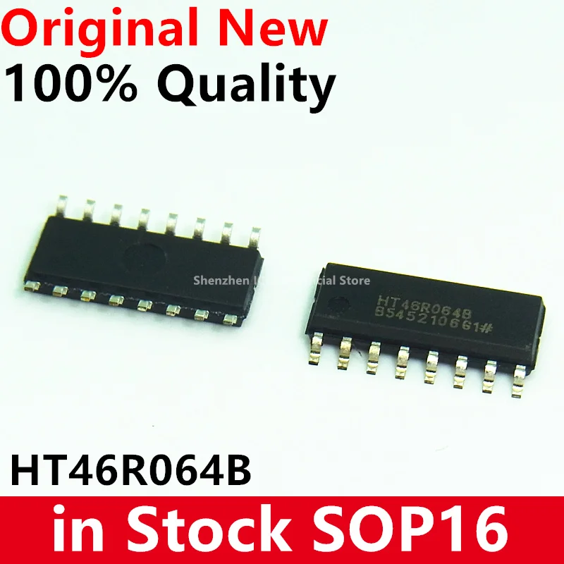 10pcs/lot New HT46R064B HT46R064 SOP-16 In Stock