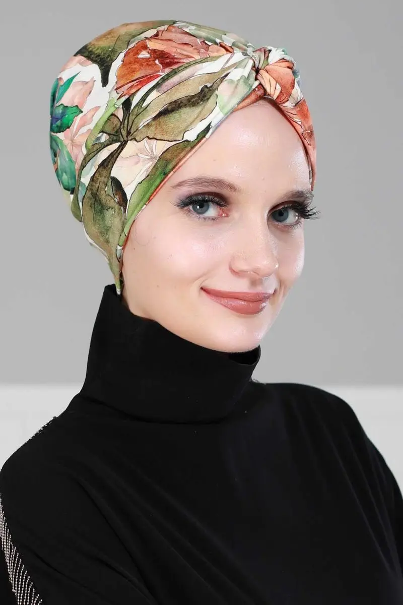 Mihrace Penye Bone autumn pattern