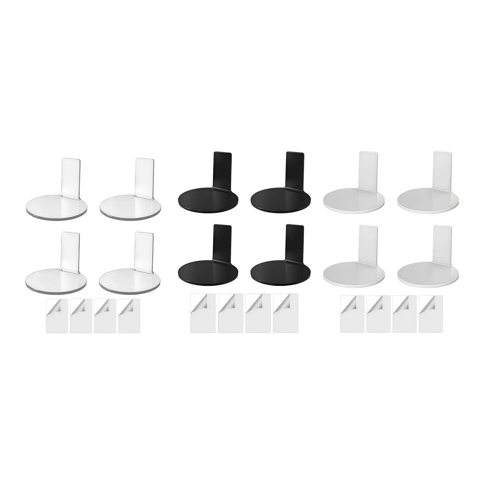 4x الاكريليك العائمة الشكل النشط رفوف الحائط عرض أصحاب ل كونترتوب لعبة غرفة المعيشة سيارات اللعب التماثيل الصغيرة