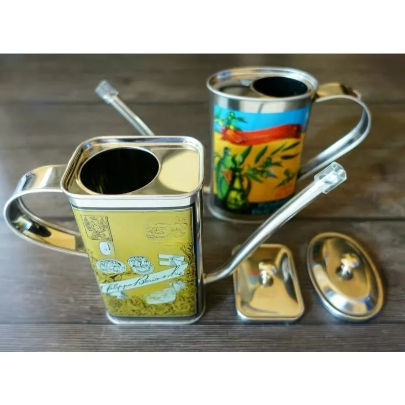 304 stainless steel oil pot, extended mouth control oil pot, olive oil seasoning pot