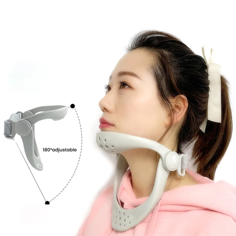 

Neck brace support posture Improve pain caused by bowing your head health care Girth adjustable Correct effectively stretcher