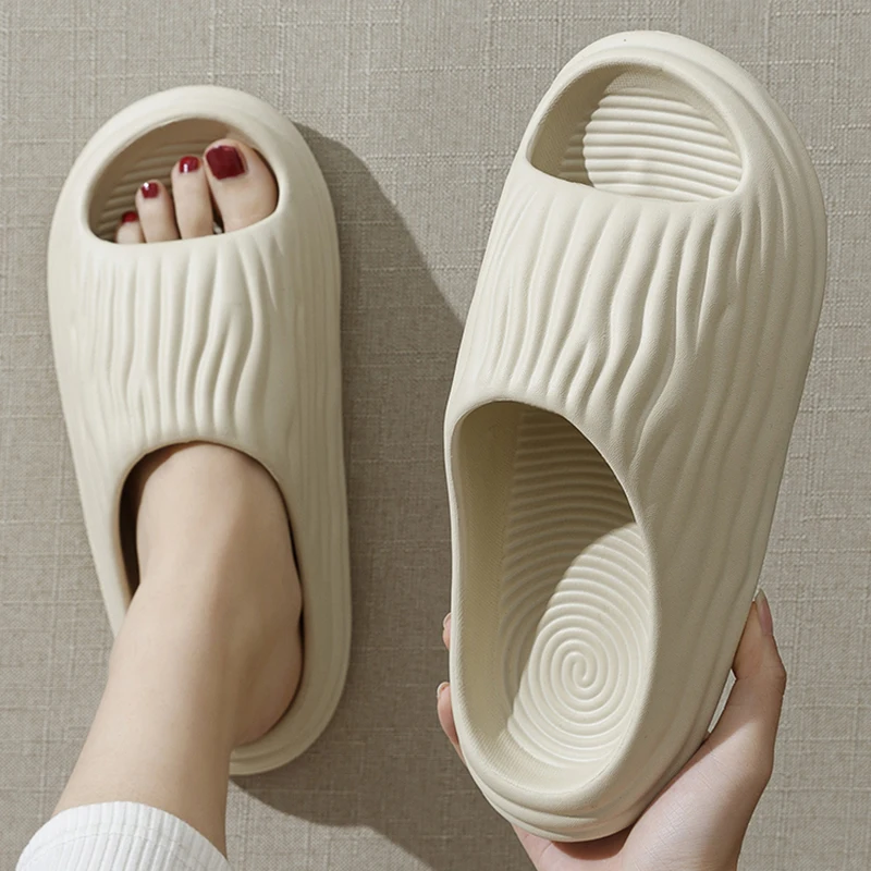 Summer sandals for female couple thick soled indoor and outdoor bathroom shower anti slip slippers men's summer