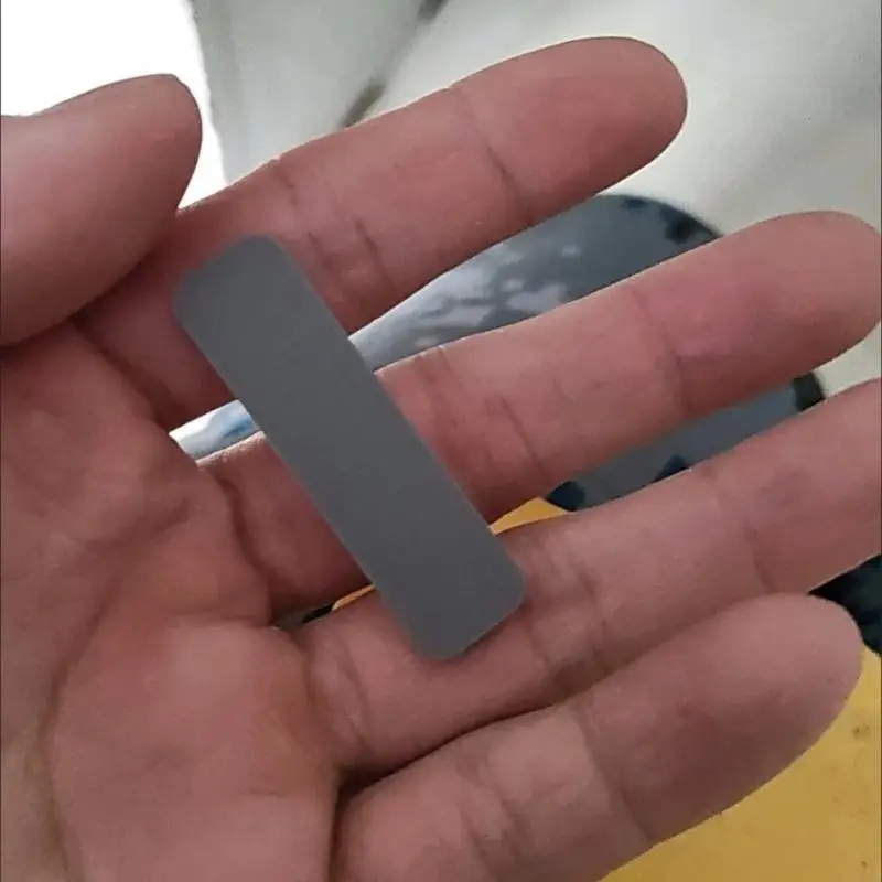 20cb 10pcs 노트북 고무 피트 스트립, 비 슬립 교체 하단 케이스 피트 키보드 용.