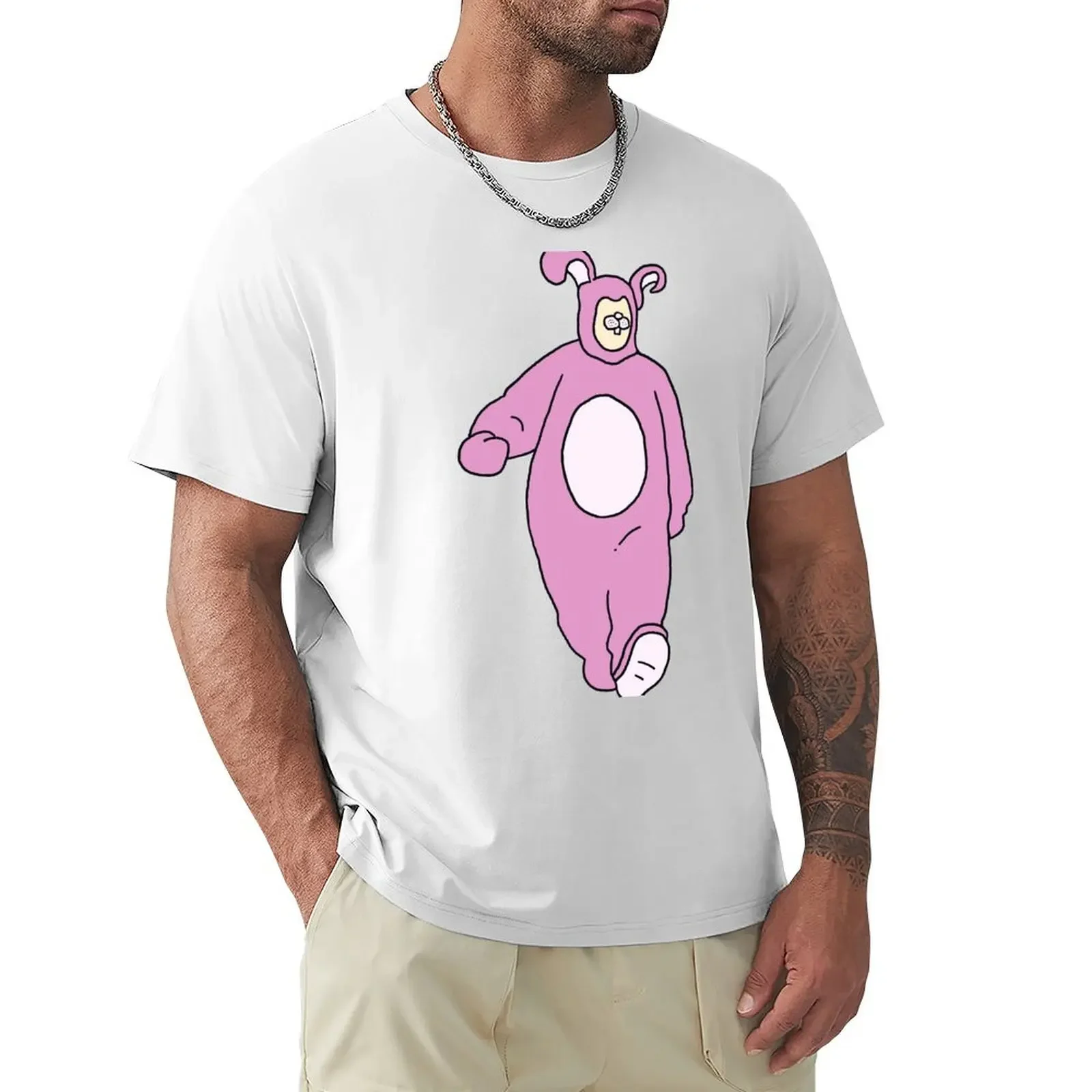 Chandler Bunny (Without Border) T-Shirt cute tops oversized shirts graphic tee fruit of the loom mens t shirts