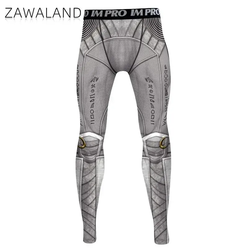Zawaland أداء الهالوين خارقة تأثيري هالك ضغط الجوارب الرجال العضلات طباعة السراويل تجريب اللياقة البدنية بنطلون CNRJU56 #6