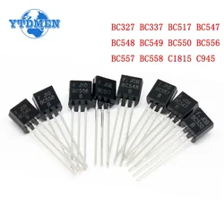 50 Stuks Bc327 Bc337 Bc547 Bc548 Bc549 Bc550 Bc556 Bc557 Bc558 C1815 C945 Tot-92 Transistor Triode Npn Gratis Verzending