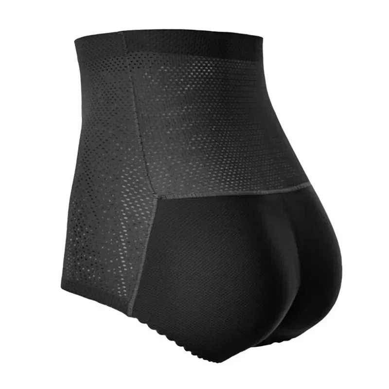 Mulheres esponja acolchoada push up calcinha bunda levantador falso bunda briefs bunda hip realçador sem costura controle calcinha nádegas lingerie