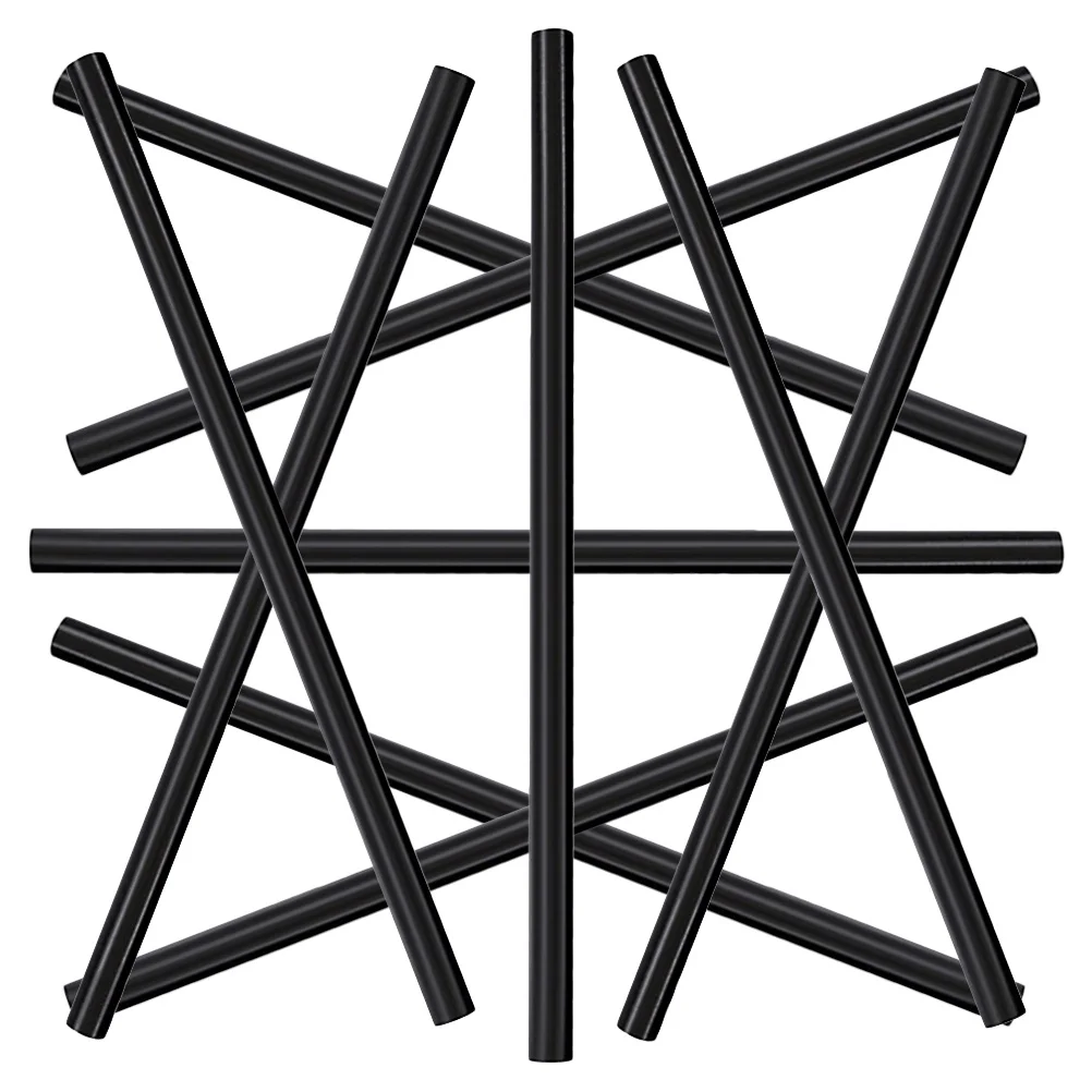 

10pcs Black Drawing Pencils for Glass Ceramic Special Writing Marker Supplies Lightweight Humanized