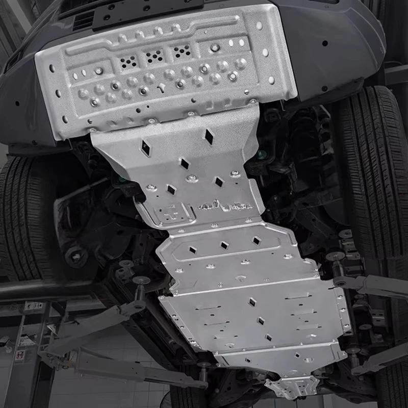 2025 Hot Sale Aluminum Motor Battery Guard Under Bottom Protection Engine Guard Chassis Skid Plate for BYD Leopard 5 Accessories