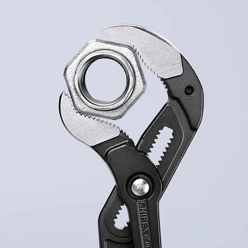 Imagem -05 - Alicata Automática para Bomba de Água Knipex sem Deslizamento Junta de Caixa Alicata de Alta Tecnologia com Ajuste Rápido Ferramenta 10 87 21 250 Cobra