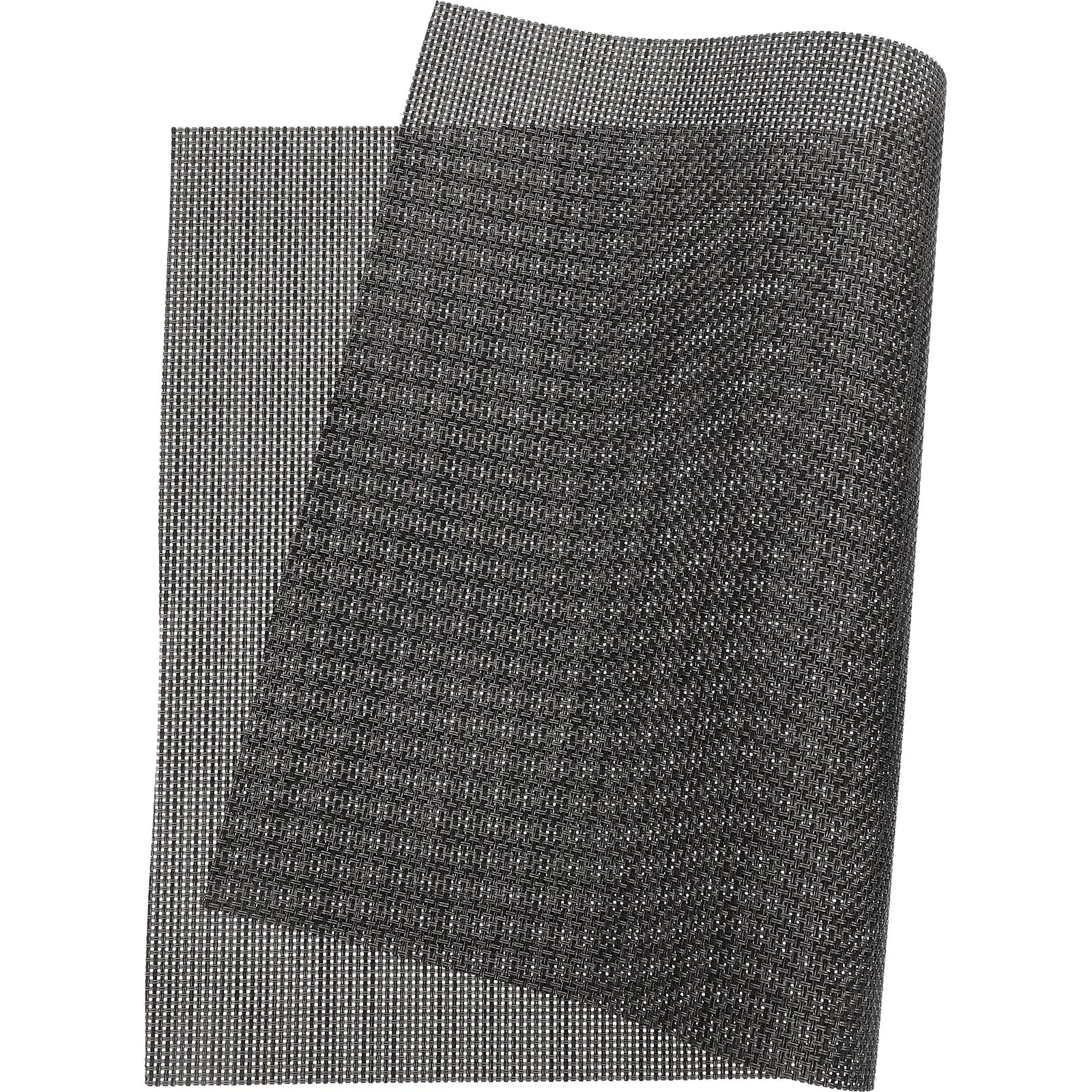 4 قطعة المفارش الأوروبية المقاومة للحرارة فو الكتان نونسليب مستطيل طاولة طعام الحصير قابل للغسل غطاء المطبخ الفينيل #4