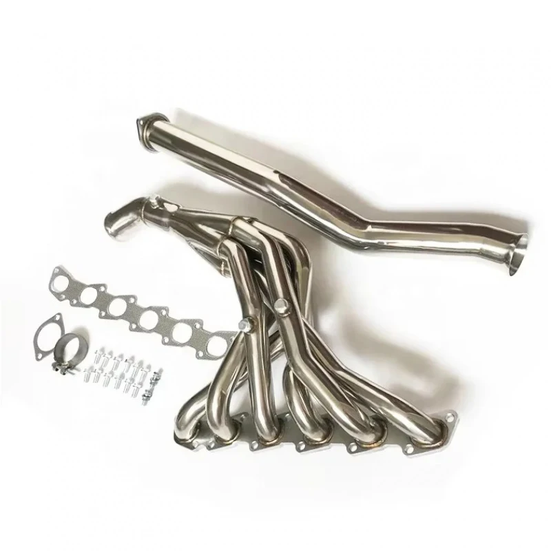

Header Exhaust System 304 Stainless Steel Long Tube Pipes with Downpipe Manifold