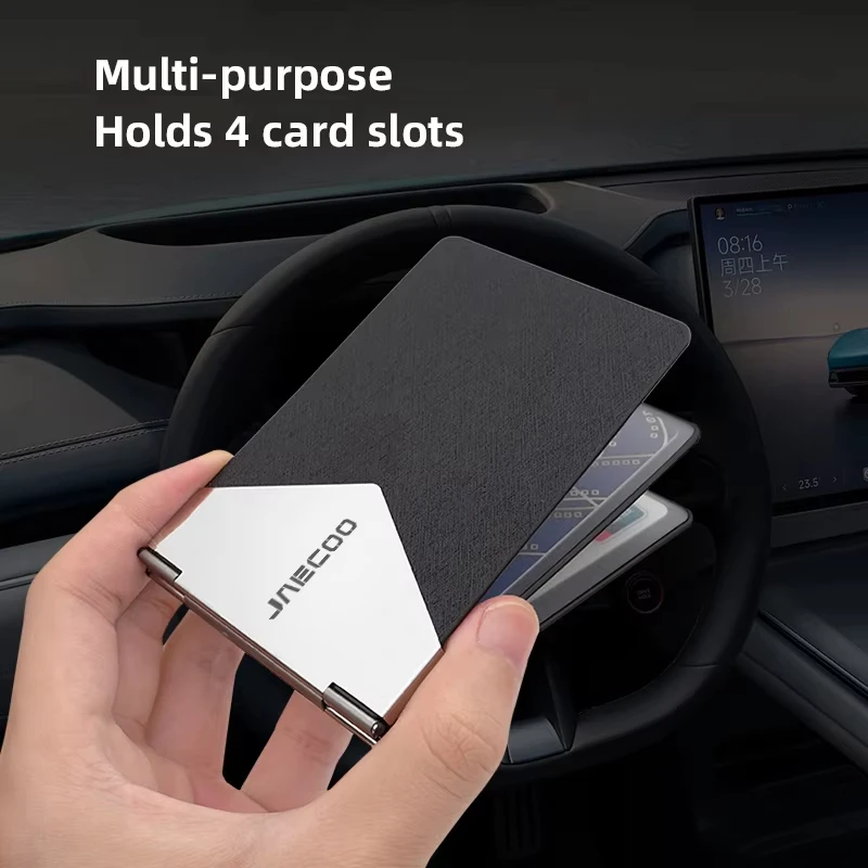 

Car Driver License Card Holder Aluminum Alloy ID Credit Case Wallet For Chery Jaecoo J7 J8 2023 2024 2025 6 7 PHEV J5 J6 EV