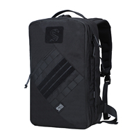 MGFLASHFORCE Tactical Travel Backpack for Men, Molle Work Daypack, Carry On Bag, 16\