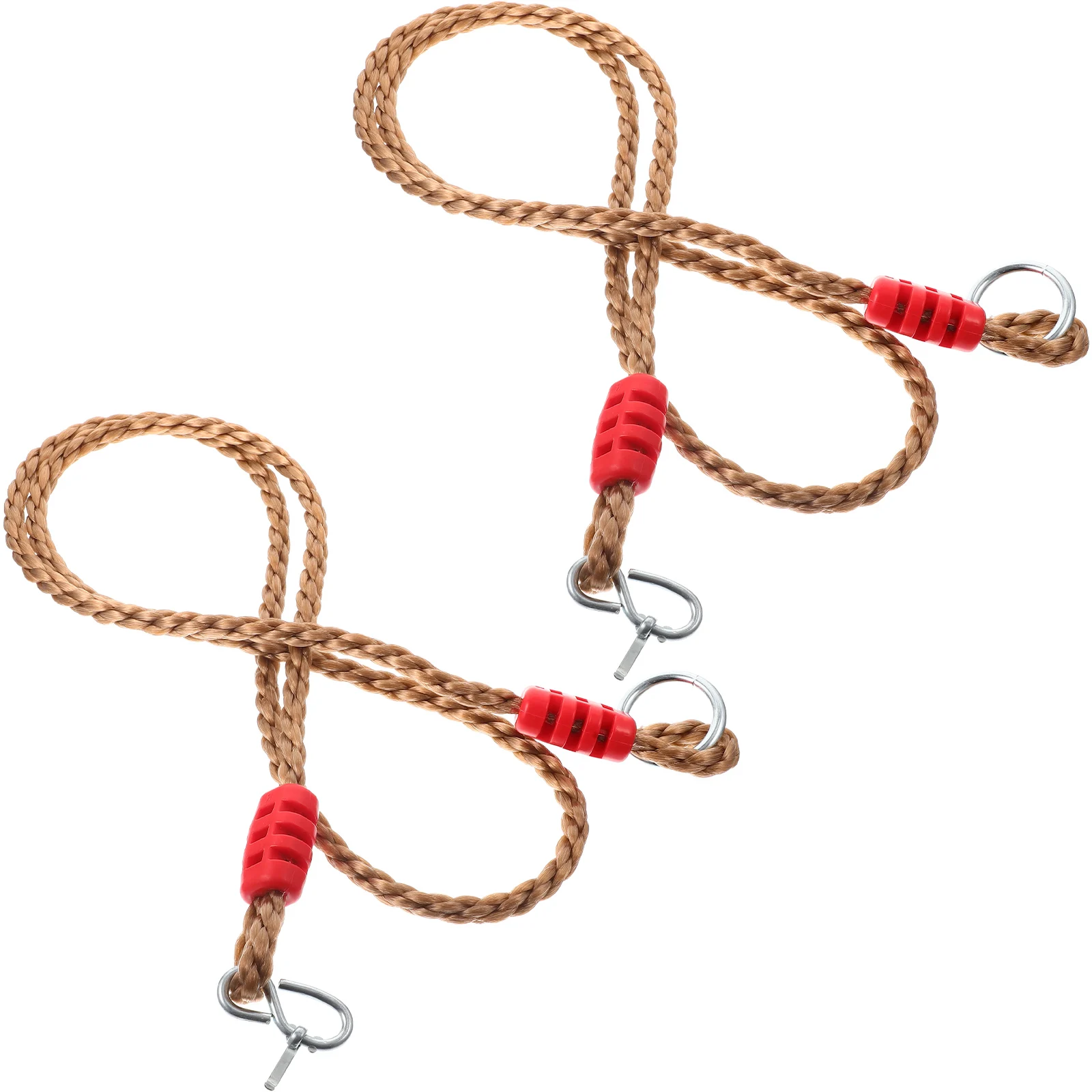 

2pcs Adjustable Swing Rope Heavy Duty Nylon Tree Strap For Hammock Chair Hanging Outdoor Playground Camping Extension Rope