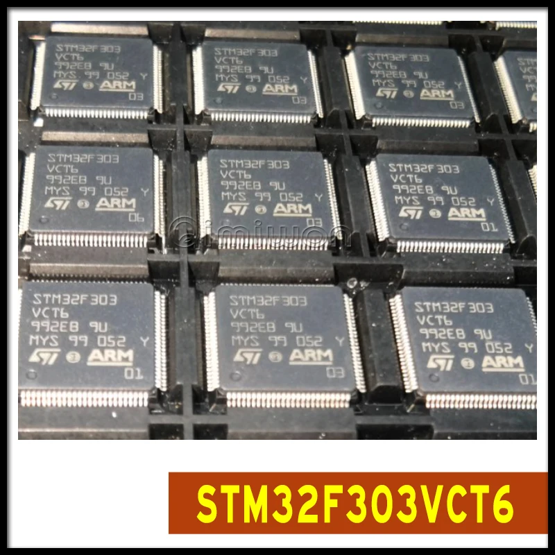 IN STOCK 5PCS/LOT STM32F303VCT6 STM32F303 VCT6 STM32F303VCb LQFP-100