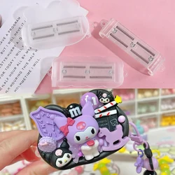 DIY Messenger Bag Chain Mobile Phone Case Back Clip Bracket Detachable Bear Wave Back Clip For IPhone Samsung Universal Clip