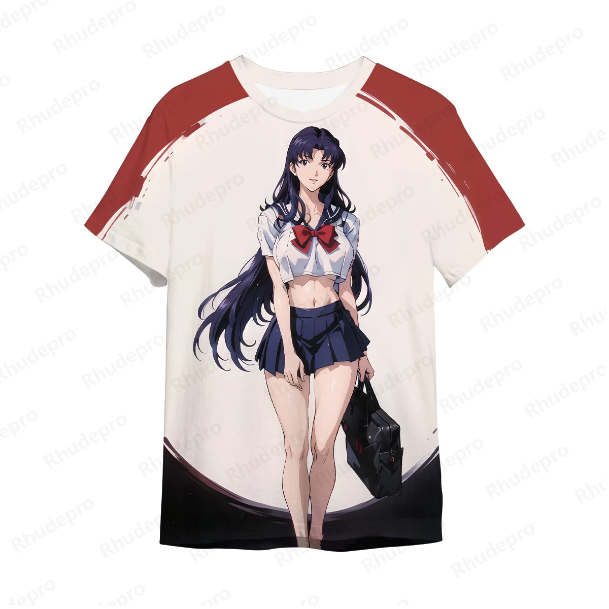 T-shirt impressa para homens, neon genesis evangelion roupas, tops de ginástica infantil, manga curta, y2k, EVA-01, roupas novas