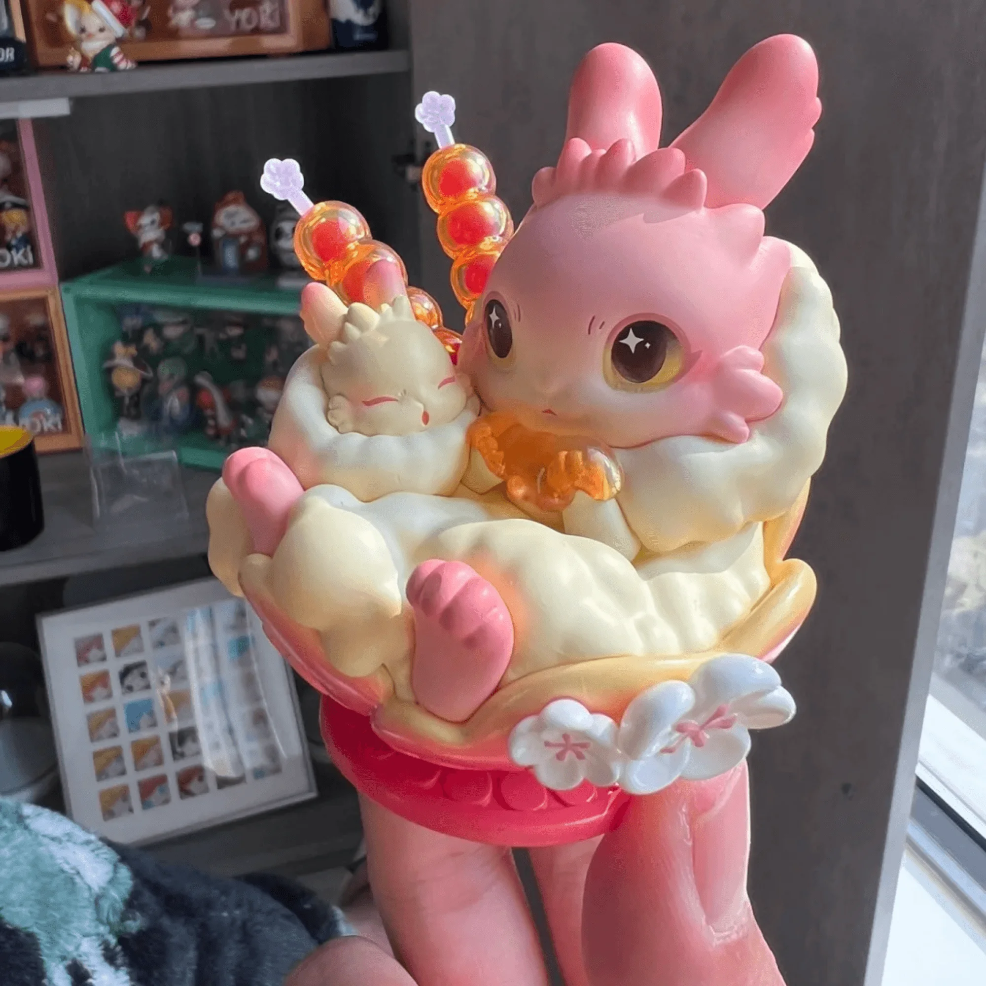 In Stock Spot Raby New Year'S Sweet Handmade Bunny And Rabbit New Year Gift Netizens Birthday Gift Anime Figures Toys Dolls Mode