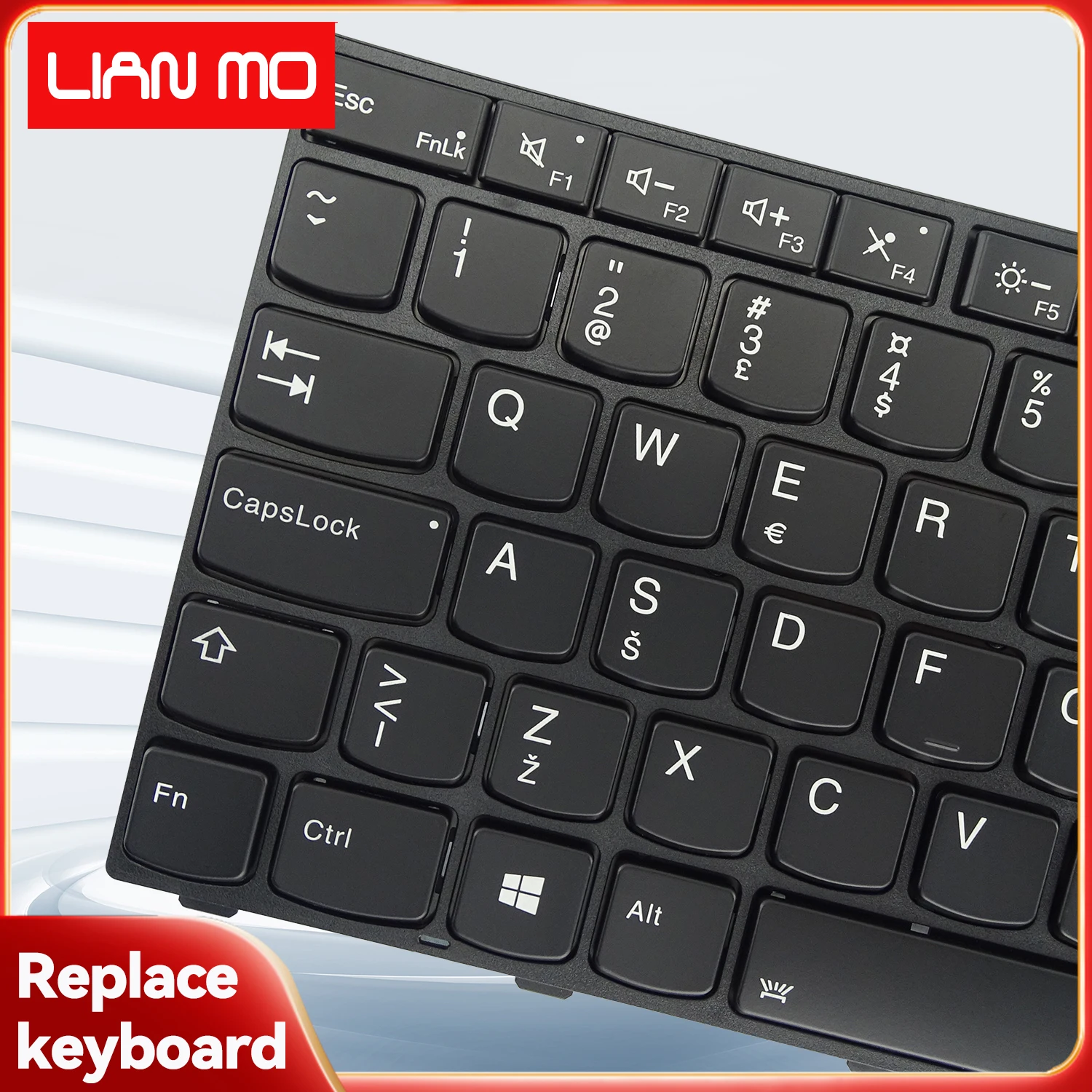 Estonian layout with backlit replacement keyboard for Lenovo ThinkPad T460P laptop keyboard