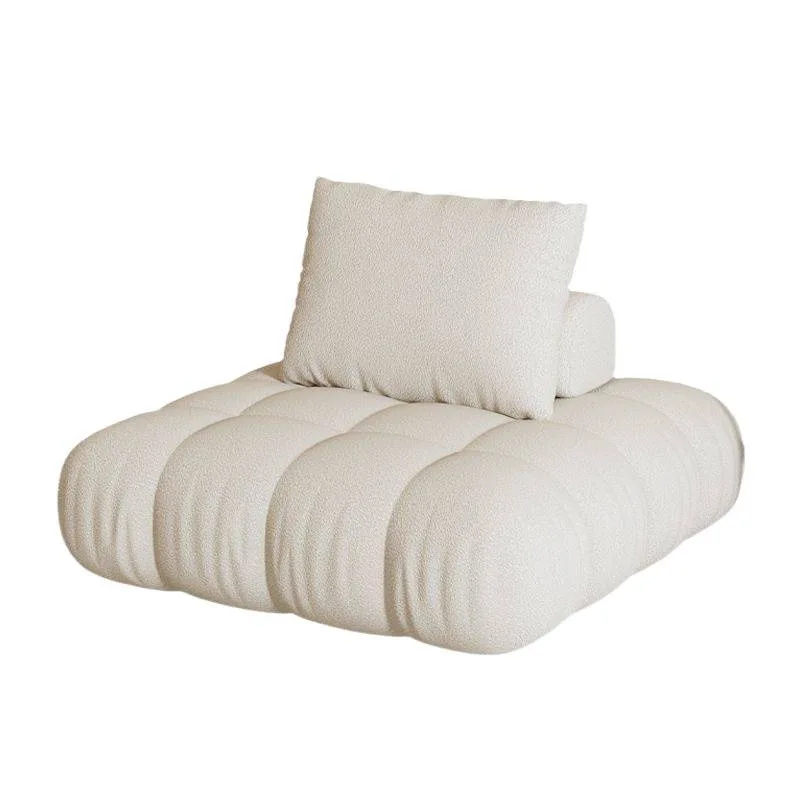 

Cloud tofu sofa fabric French cream size apartment creative movable module combination sofa