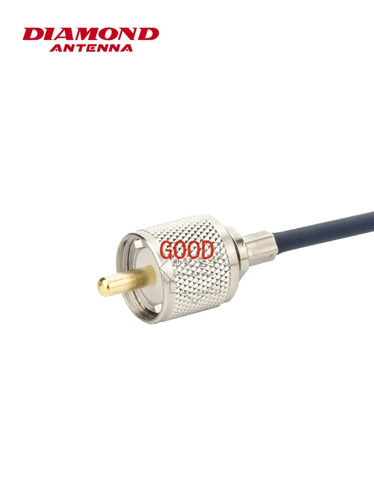 Vehicle antenna feeder 2D2MR vehicle station walkie-talkie 2m card edge cable 50-2