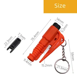 3 IN 1 Multifunctional Car Glass Broken Window Hammer Car With Lifesaving Hammer Emergency Escape Car Seat Belt Cutter