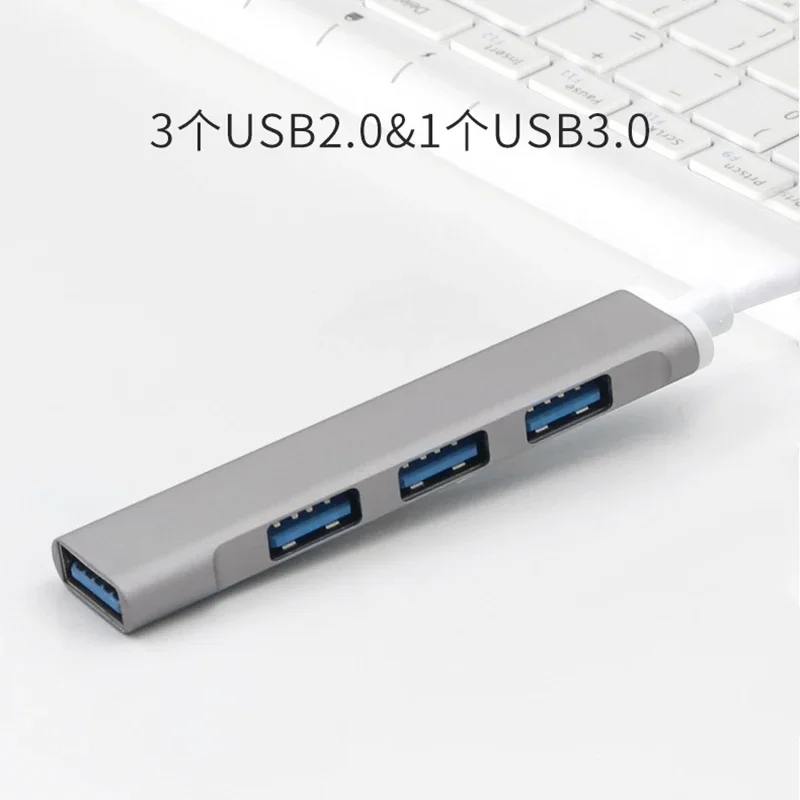 4Port USB 3.0 Hub USB Hub High Speed Typ C Splitter 5 Gbit/s für PC Computer Zubehör Multiport HUB 4 USB 3.0 2.0 Ports – Detail 3