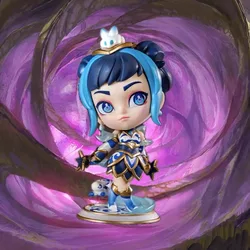 Lux Figure Genuine Original Porcelain Lux Packaging Brand New(We don't have in-game icons to give away)