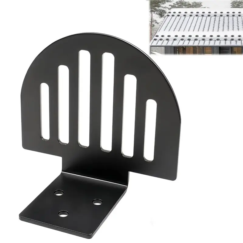 AEE4-25 Pack Standing Seam Snow Guards For Metal Roofs With Seal Gaskets & Screws, Metal Roof Snow Stops
