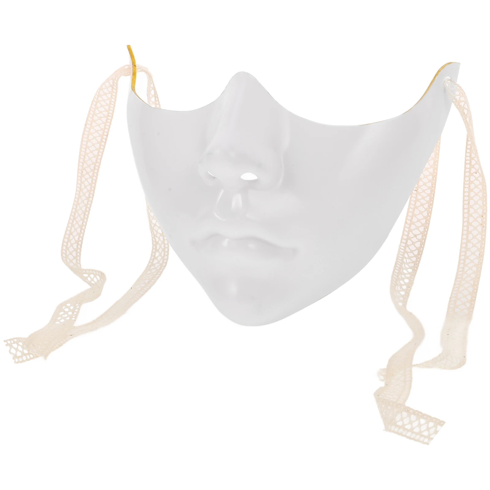 

2Pcs Half Face Masquerade Mask Cosplay Party Photo Prop Lightweight Intricate Elegant for Men Women Party Mask Prop