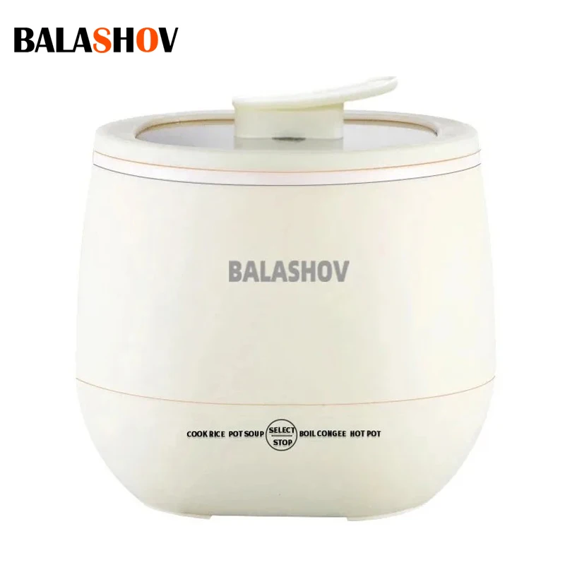 Olla arrocera eléctrica de 220V, cocina antiadherente multifunción, Mini olla arrocera inteligente LED, olla al vapor para el hogar, enchufe UE y Reino Unido