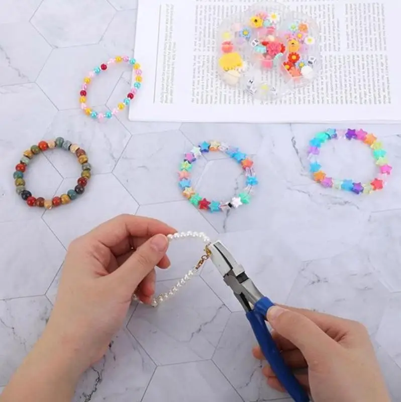 72xe Mini Blue Renter Pliers, установленные для изготовления ювелирных изделий и ремонта