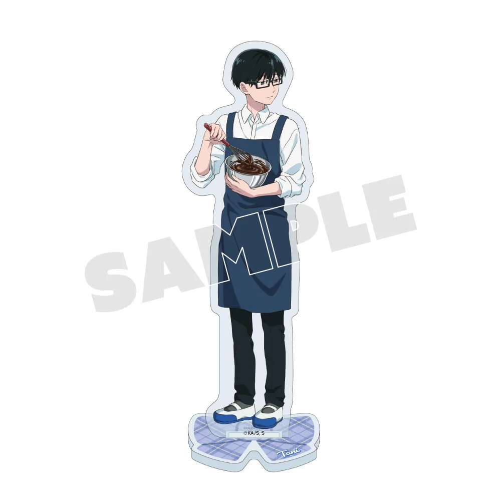 15CM You and I Are Polar Opposites Acrylic Stand Keychain Characters Ornament Accessories Collection Christmas Gifts keychain