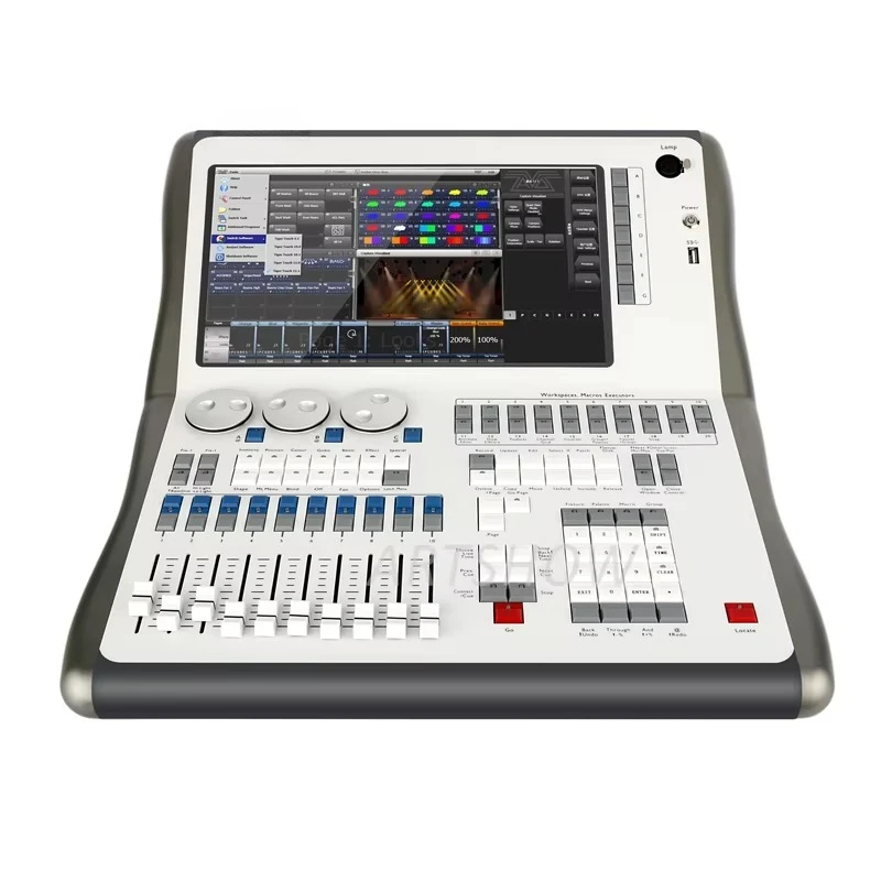 

ZC1- High-quality 17th Edition 512 Lighting Controller console Stage lighting console with aviation case