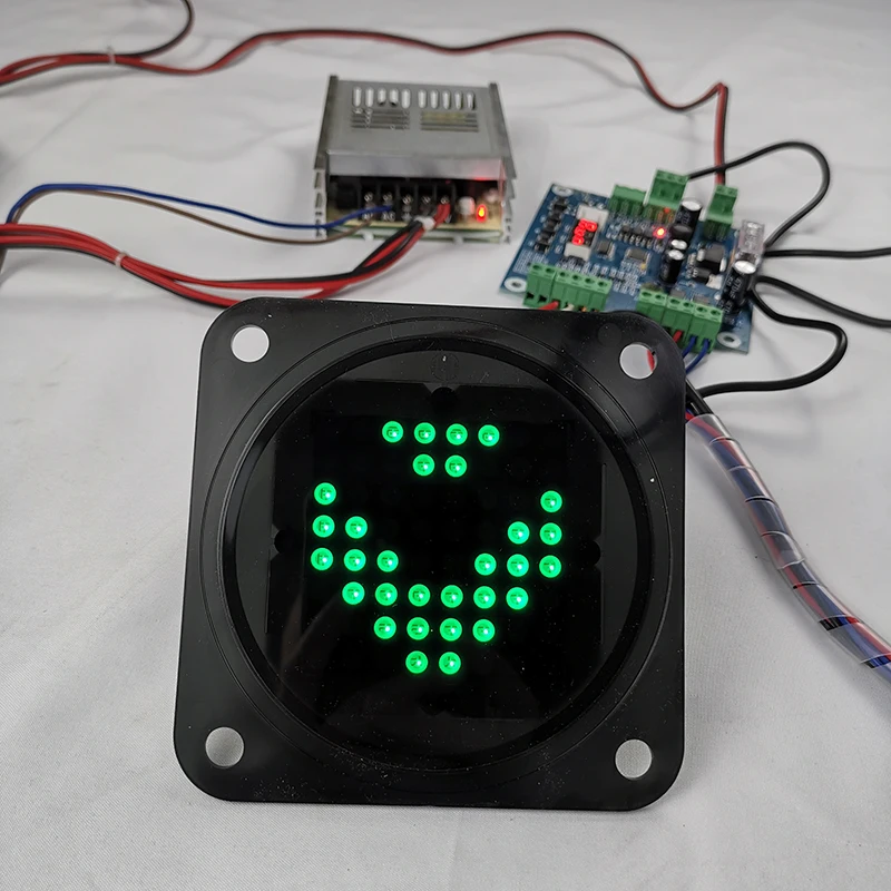 painel de direcao da luz da seta verde vermelha do diodo emissor de luz no acessorio das pecas sobresselentes do torniquete 01