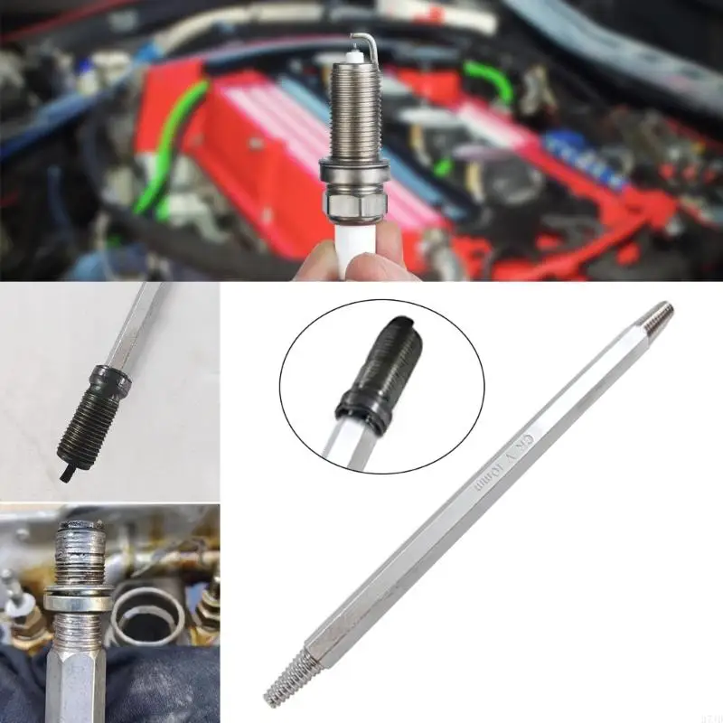 

Professional Automotive Sparks Plug Extractor Reverse Flute Design High Torques Double Head 6-10mm 4.5-9mm Emergency Repair 37JD