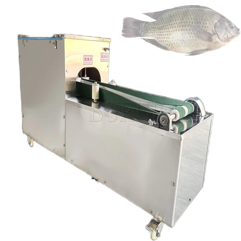 Sea Fish Eel Mackerel Automatic Lengthening Open Back Open Belly Killing Machine