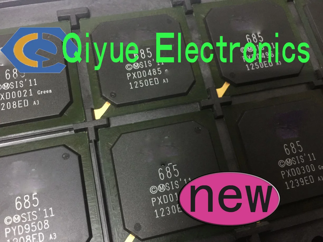 شريحة SIS 685 جديدة تمامًا، مع نقطة تشغيل واحدة وتم التقاط صورة فعلية