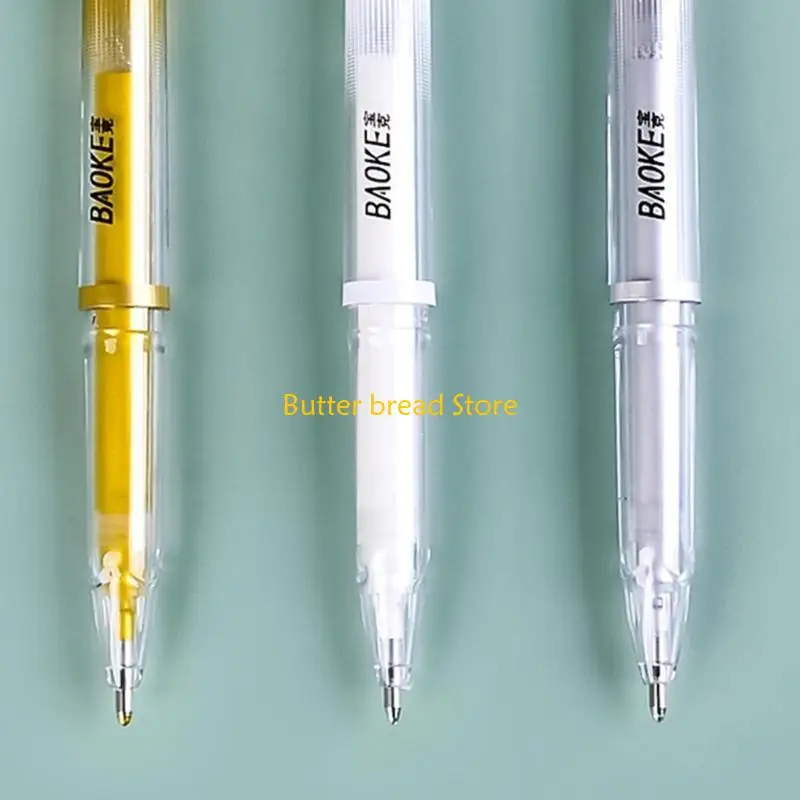 W89C 1 mm Fine Liner Pen Art Dibujo placa blanca o dorada para artistas principiantes